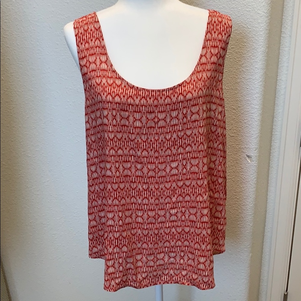 Lucky Brand sleeveless crisscrossing open back lg